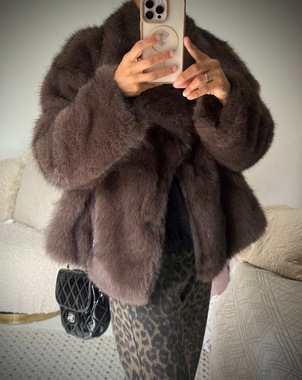 Veste fourrure Iconic