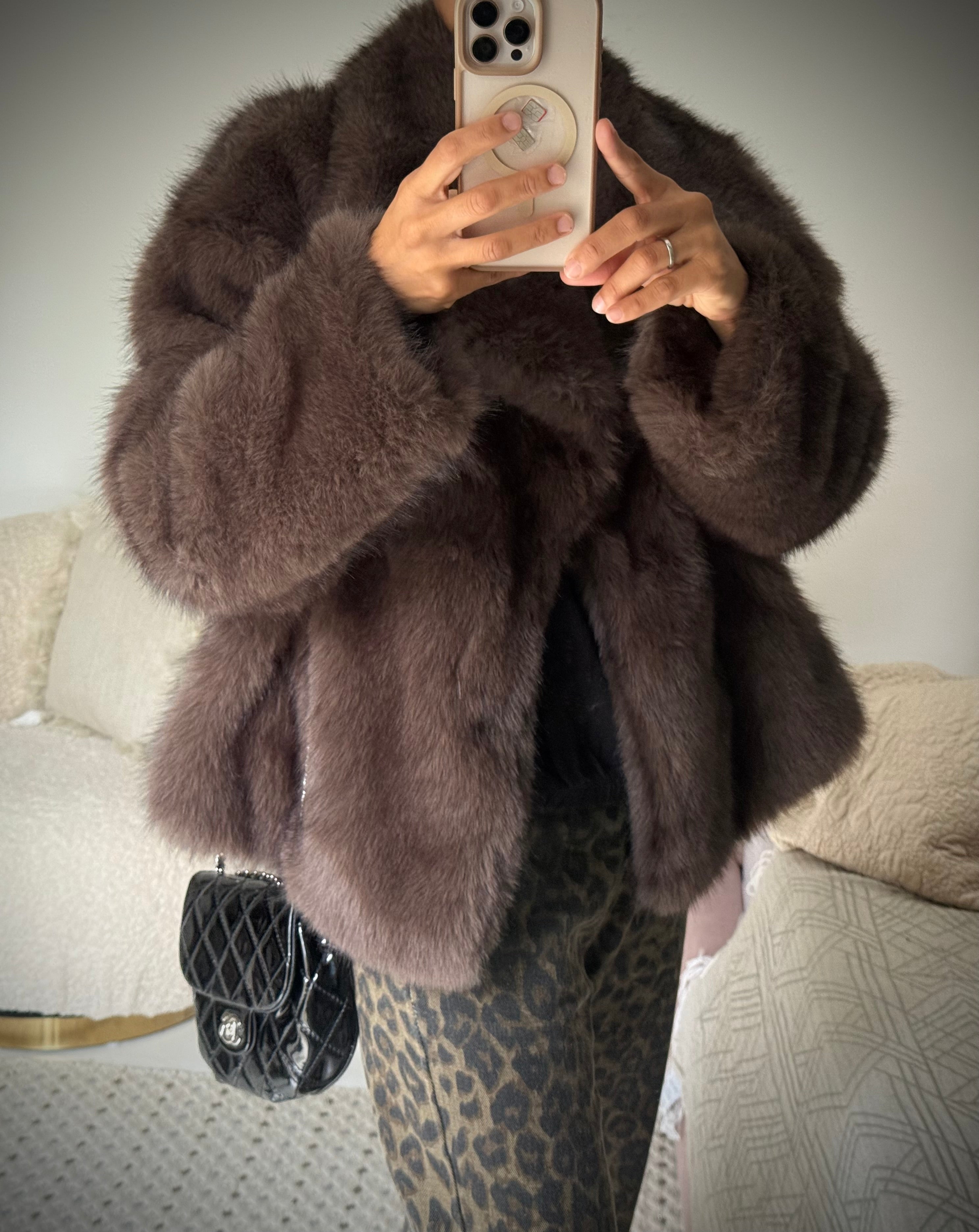 Veste fourrure Iconic