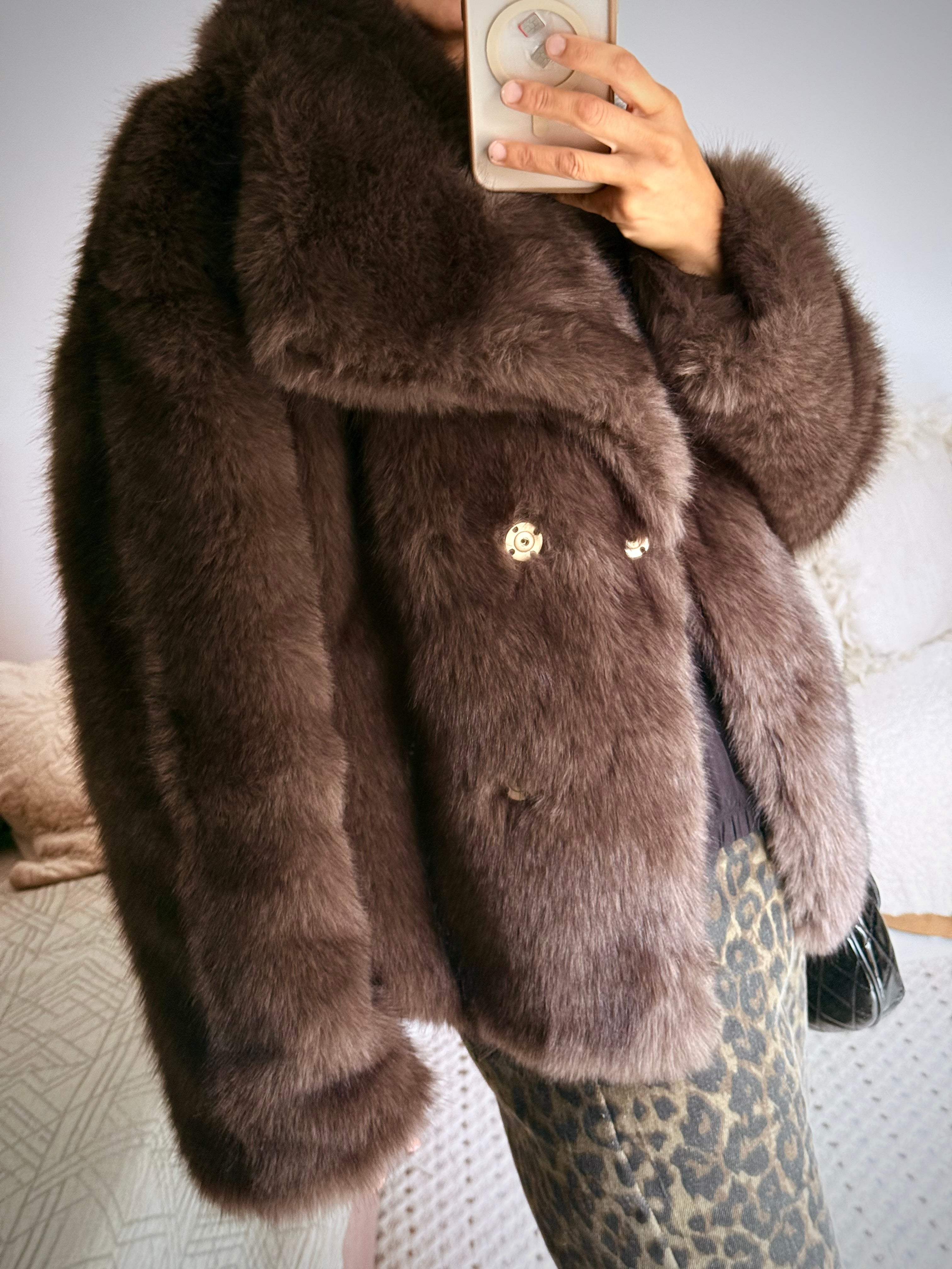 Veste fourrure Iconic