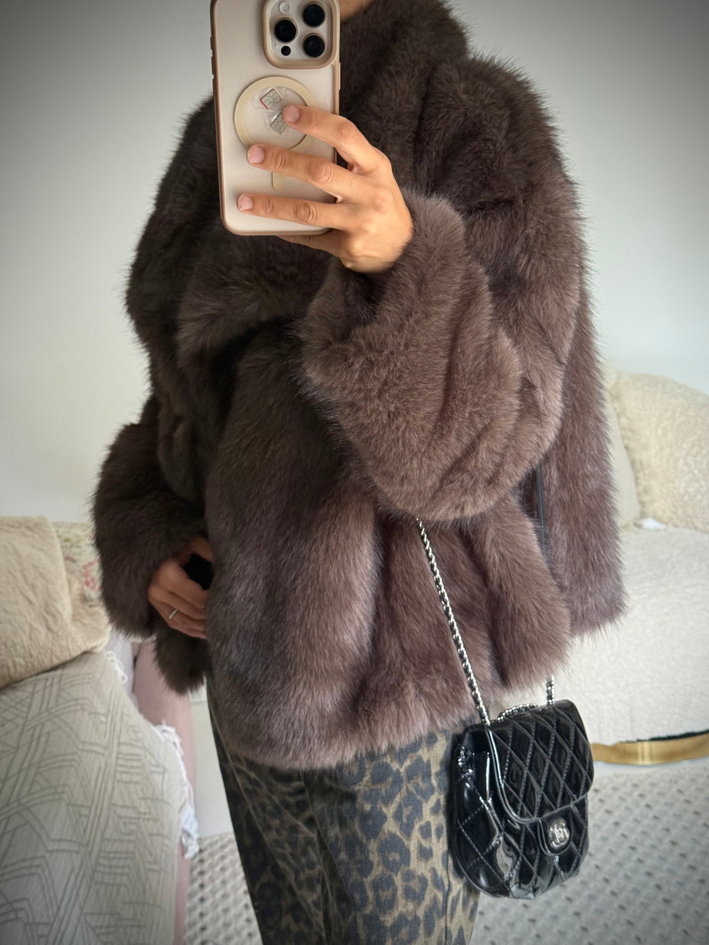 Veste fourrure Iconic