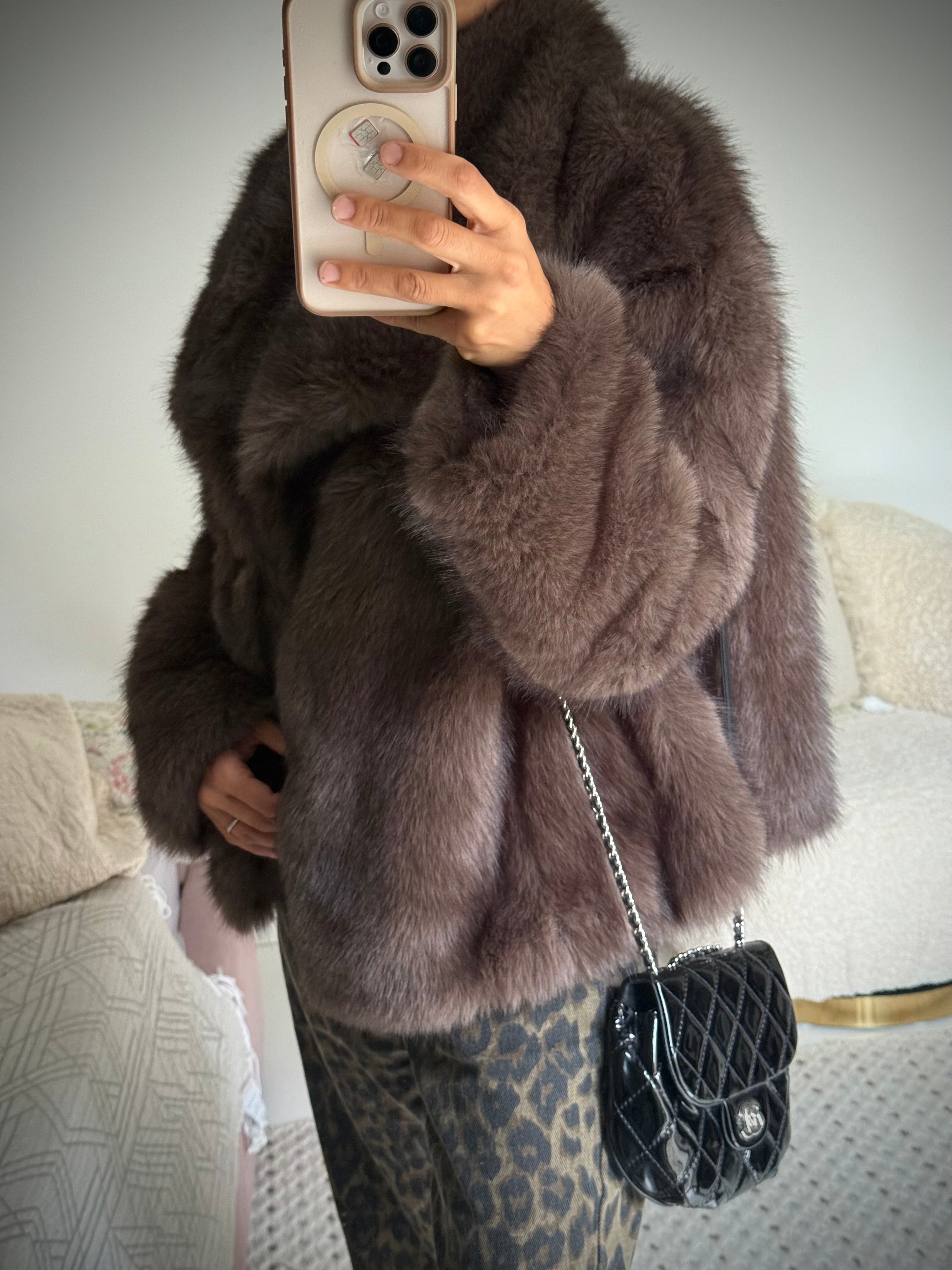 Veste fourrure Iconic