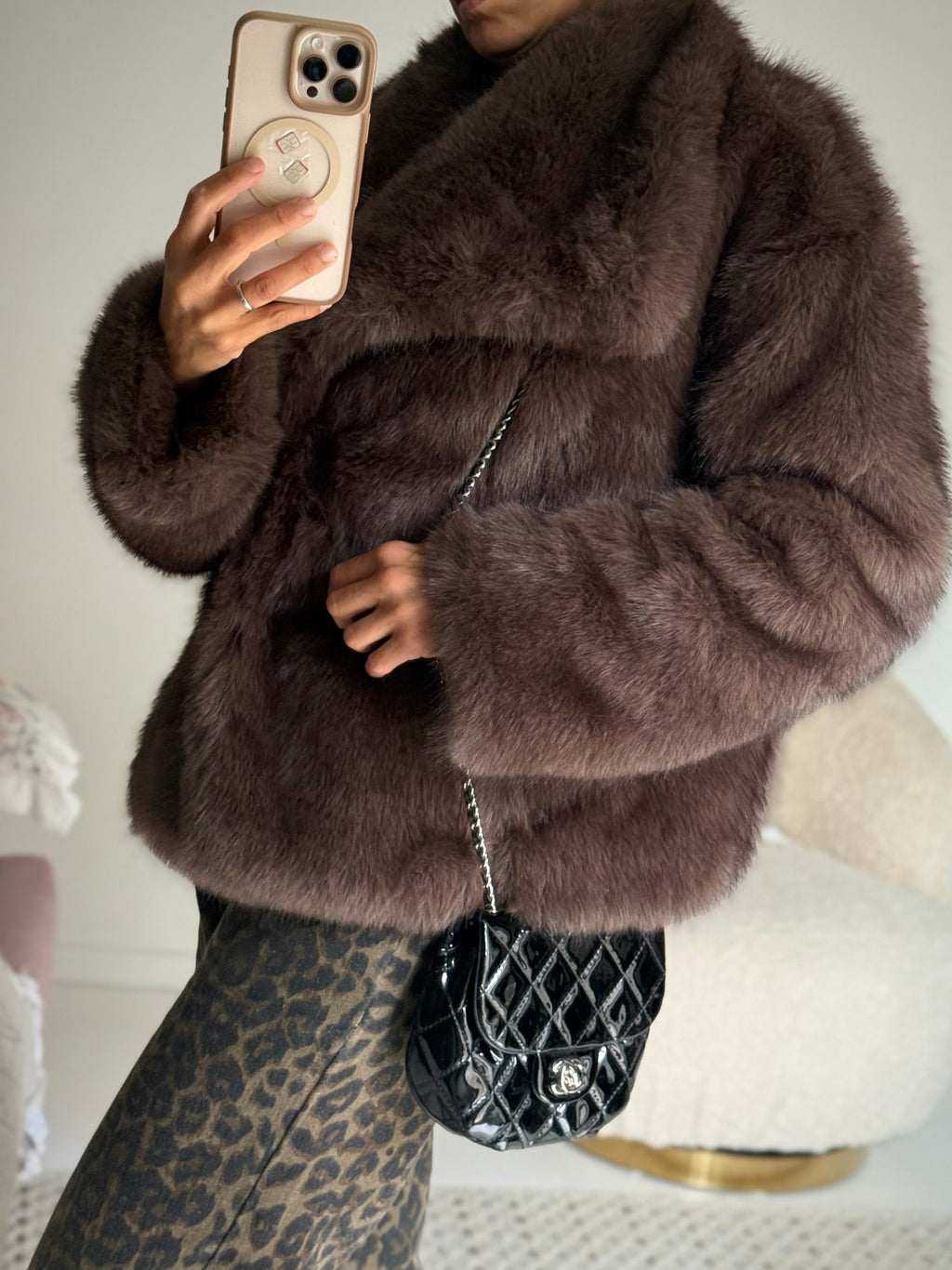Veste fourrure Iconic